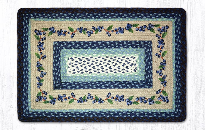 OBLONG BRAIDED RUGS