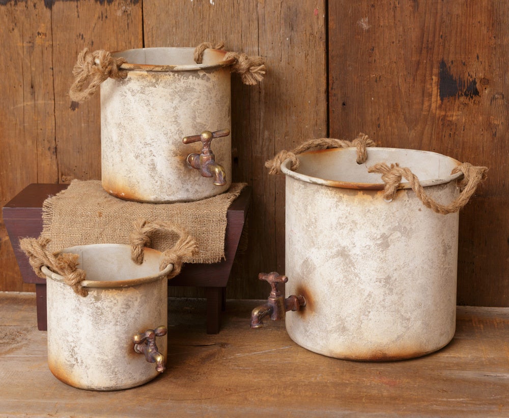 CONTAINERS, BASKETS, PLANTERS, VASES